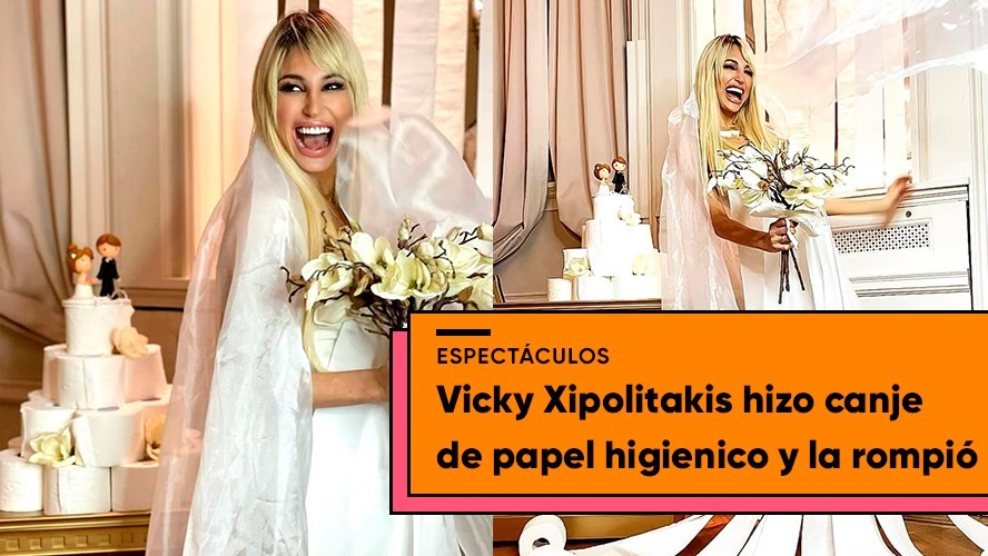 El canje de papel higiénico que hizo Vicky Xipolitakis y causó furor | Espectáculos