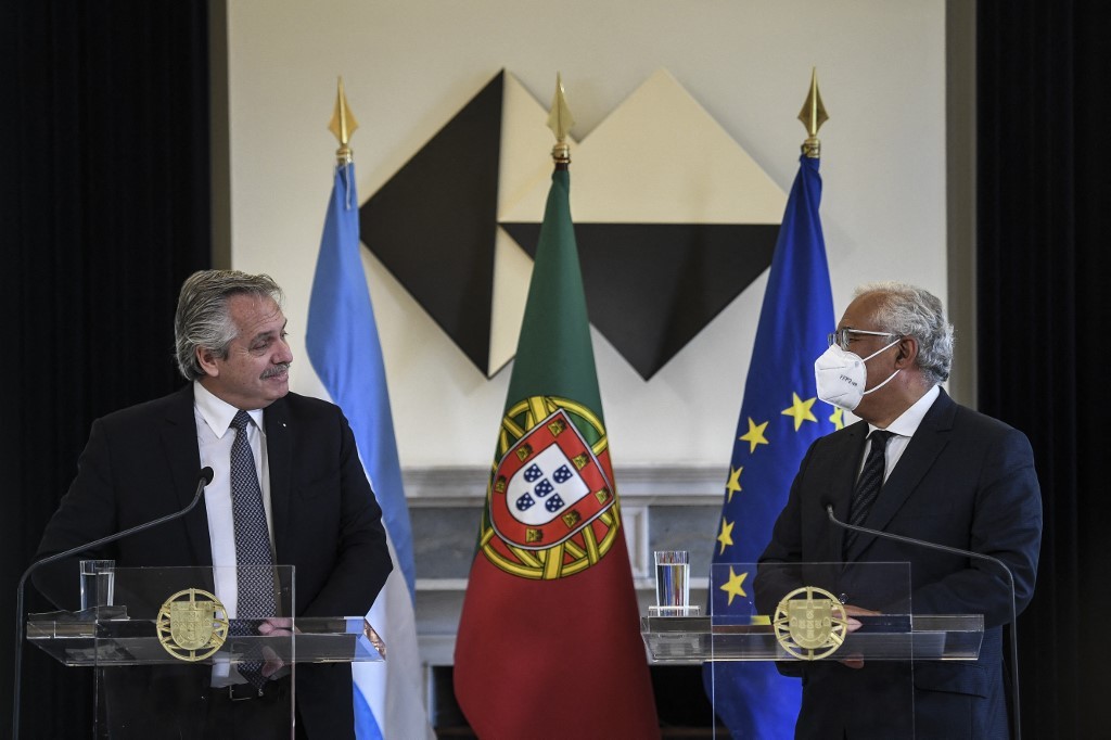 Alberto Fernández logra el apoyo de Portugal ante el FMI en el inicio de la gira por Europa | Política y economía