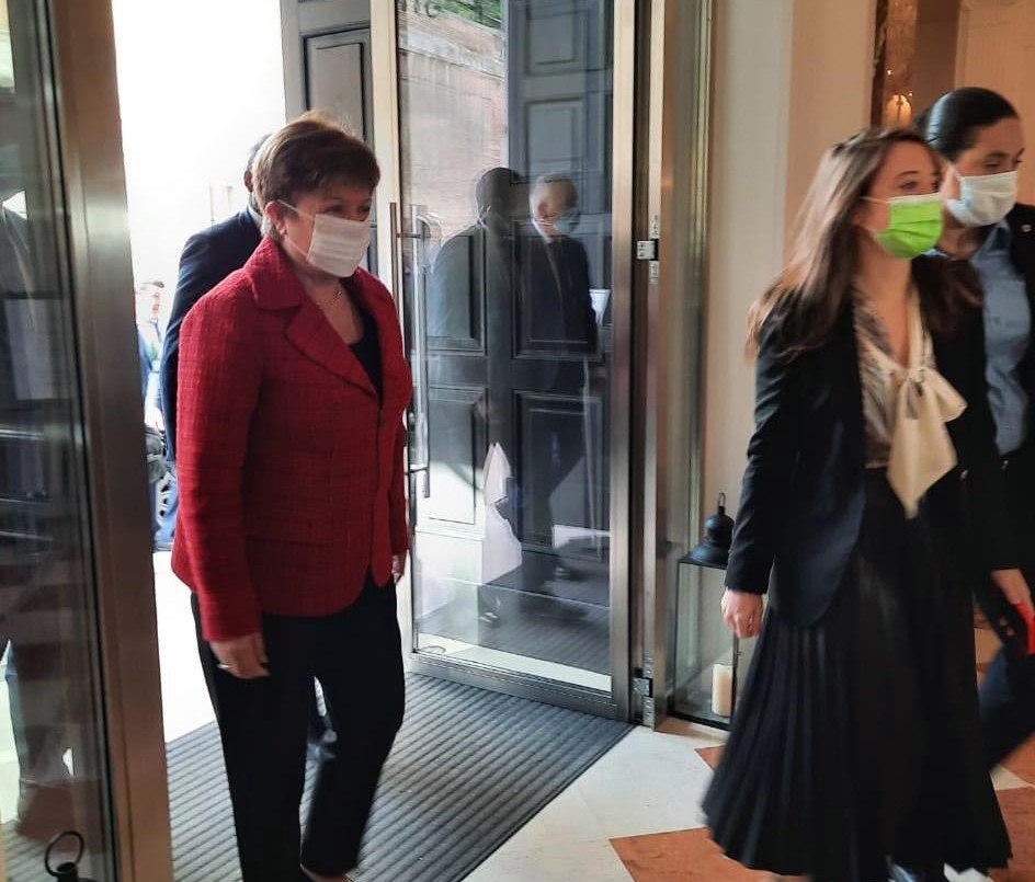 Fernández tras reunión con Georgieva: "Nos hablamos con mucha franqueza" | Actualidad