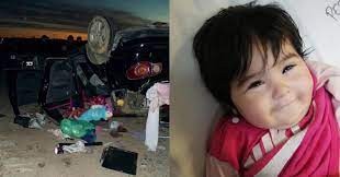 Volcaron con el auto, la beba salió despedida y la hallaron sonriendo | Actualidad