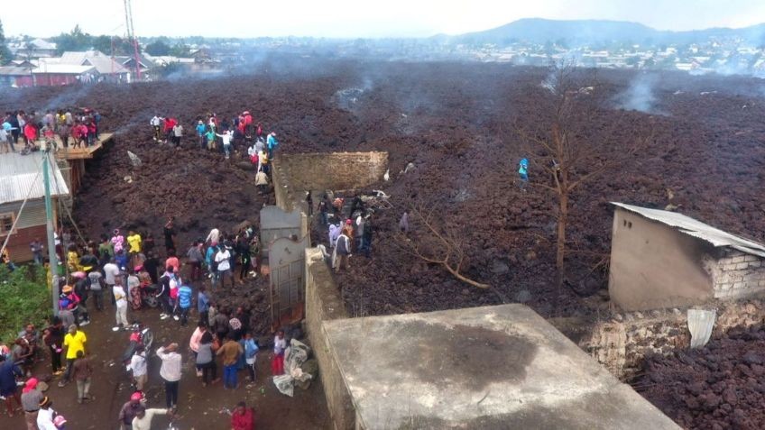 Evacuadas 400.000 personas en el Congo ante la amenaza de una segunda erupción del volcán Nyiragongo | Internacionales