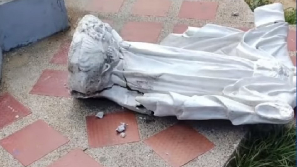 Murió una nena de 5 años al intentar abrazar una estatua del Sagrado Corazón | Internacionales