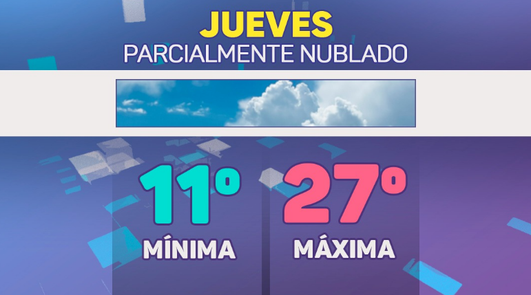 Buen tiempo, fresco por la mañana, cielo despejado, máxima de 27° | Córdoba