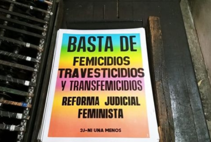 #NiUnaMenos: convocaron a un "Cartelazo" en redes sociales, puertas y ventanas | Redes