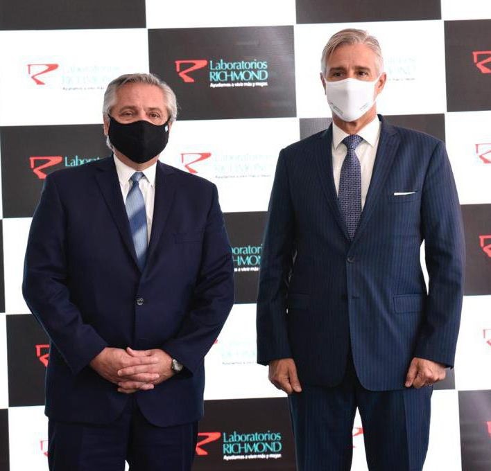 "El objetivo es producir 500 mil dosis de la Sputnik por semana", indicó el presidente de Richmond | Actualidad