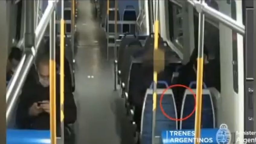 Video: así detuvieron a un abusador que manoseó a una pasajera en un tren | Actualidad