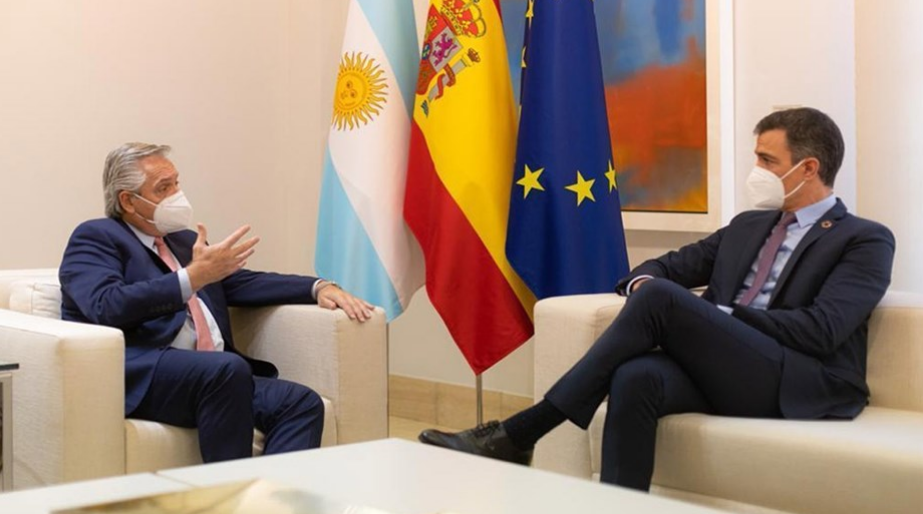 Llega al país Pedro Sánchez para abordar agenda común con Alberto Fernández | Política y economía