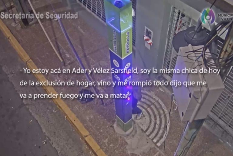 El video del dramático pedido de ayuda de una mujer víctima de violencia de género: "Me va a prender fuego" | Actualidad