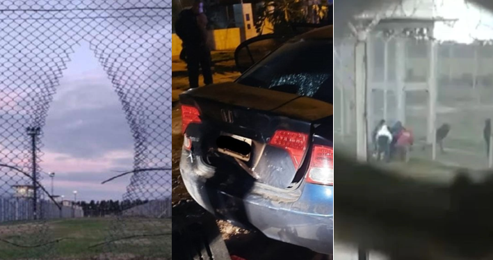Las imágenes de la fuga de película en una cárcel de Rosario con un muerto y recapturados | Actualidad