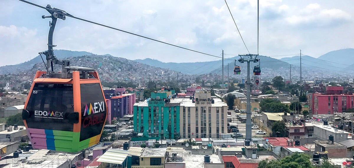 Comenzó a operar el primer teleférico para transporte público de Ciudad de México | Internacionales