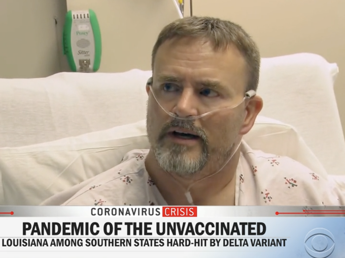 El hombre que está internado por coronavirus y sigue rechazando la vacuna | Internacionales