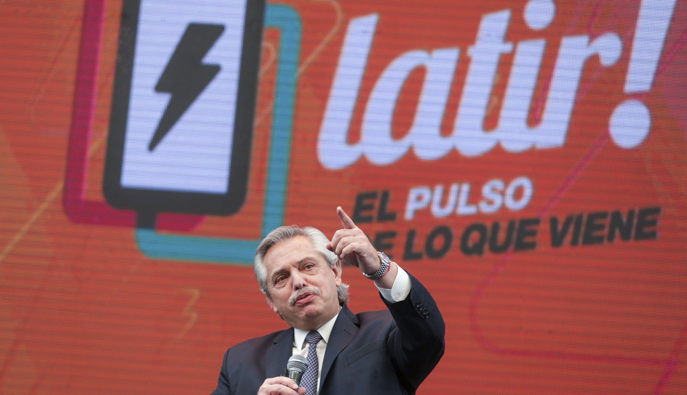 Alberto Fernández: "Vamos a hacer de internet un servicio público para que llegue a todos" | Política y economía