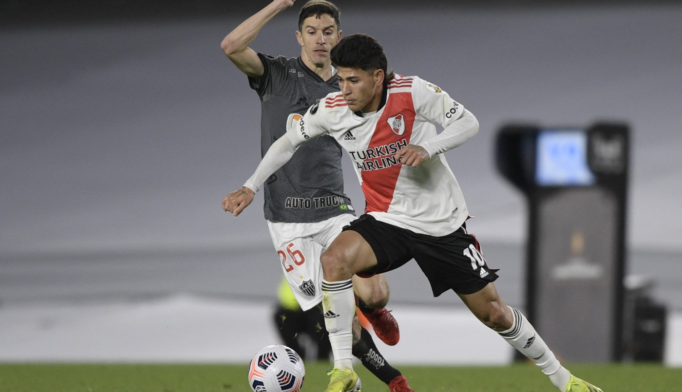 Nacho Fernández anotó y River perdió 1-0 con Atlético Minerio en la ida de los cuartos de la Copa Libertadores | Deportes