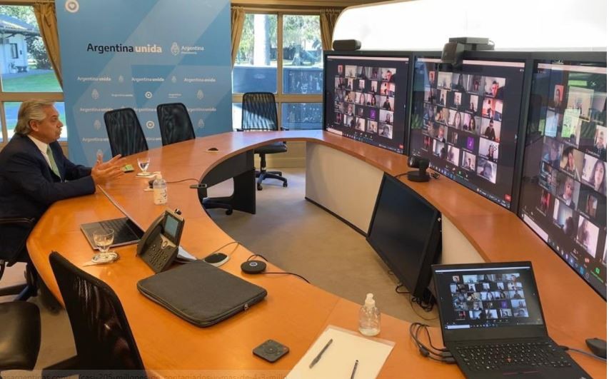 Alberto Fernández volvió a dar clases en la Facultad de Derecho | Política y economía