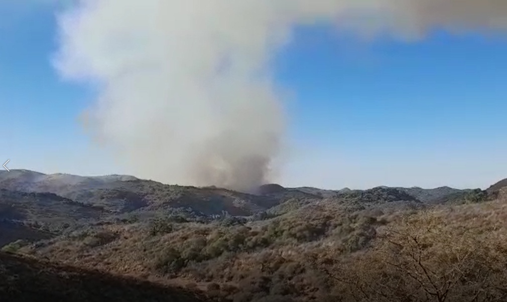 Un fuego sin control, avanza por la zona de la Salsipuedes | Córdoba