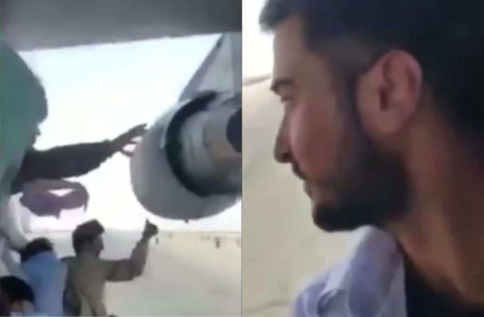 El video selfie de un afgano que intentó huir de Kabul colgado de un avión | Internacionales