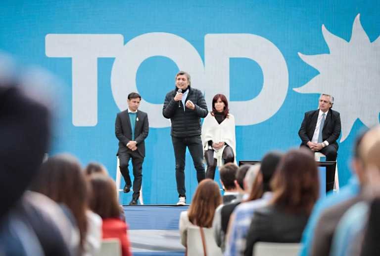 Alberto compartió otro acto con Cristina y apuntó contra Macri: "Ladrones de guante blanco" | Política y economía