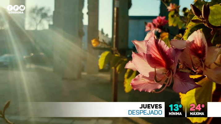 Buen tiempo, seco, descenso de temperatura, máxima de 24° | Córdoba