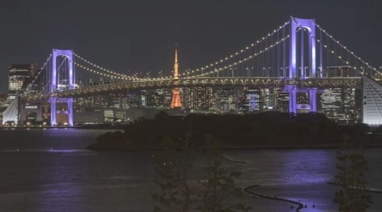 Un baño púrpura nocturno en 125 lugares emblemáticos insta a la inclusión e igualdad de trato | Internacionales