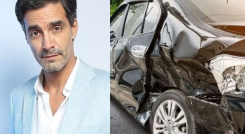 Adrián Navarro sufrió un accidente automovilístico en España | Espectáculos