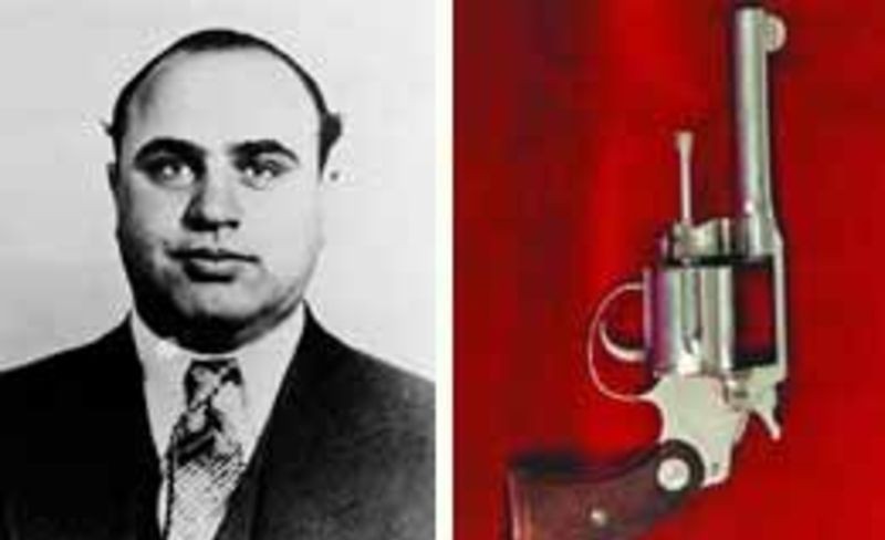 Subastarán armas y objetos que pertenecieron a Al Capone | Internacionales