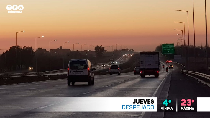 Jornada con cielo despejado y aumento de la temperatura, se espera una máxima de 23° | Córdoba