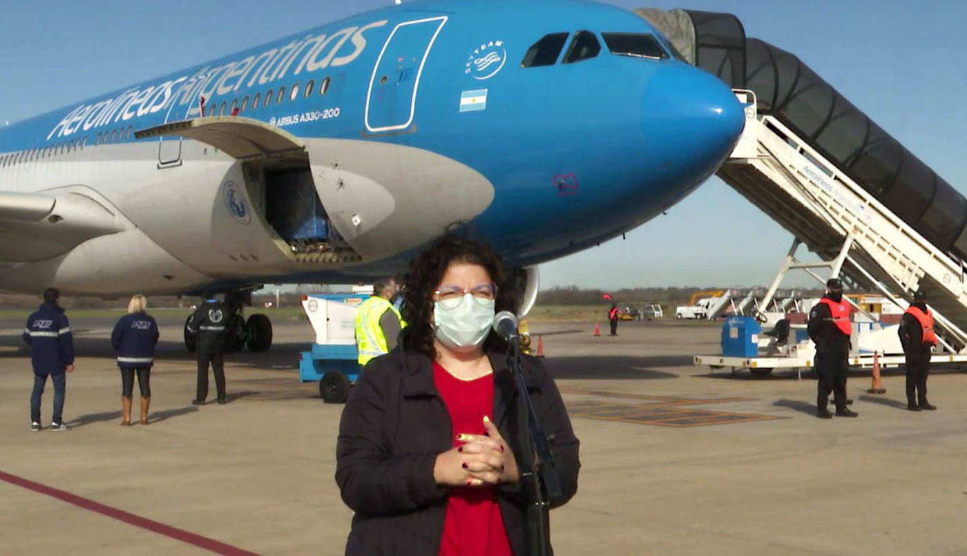 Vacuna Sputnik : componente 2 llegará "de forma fluida" en septiembre, afirmó Vizzotti | Actualidad