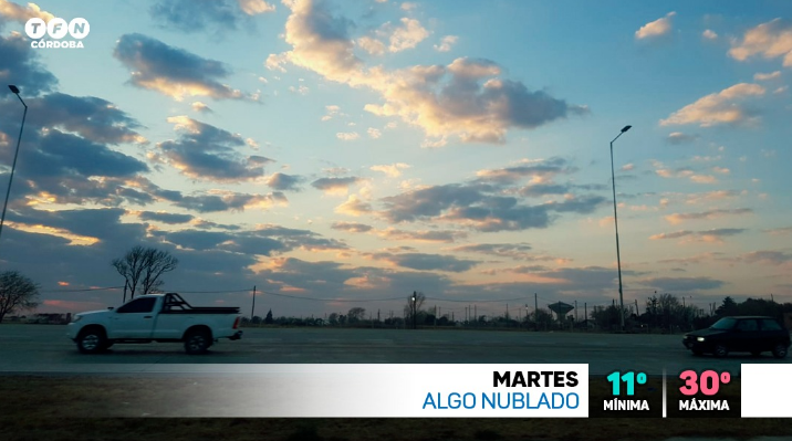 Jornada de máximo calor, seca, viento norte | Córdoba