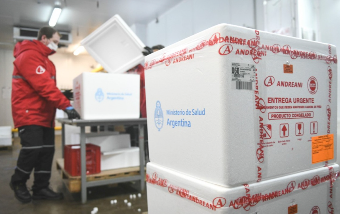 Con la llegada de nuevas dosis, Argentina alcanzó las 55.471.120 vacunas | Actualidad