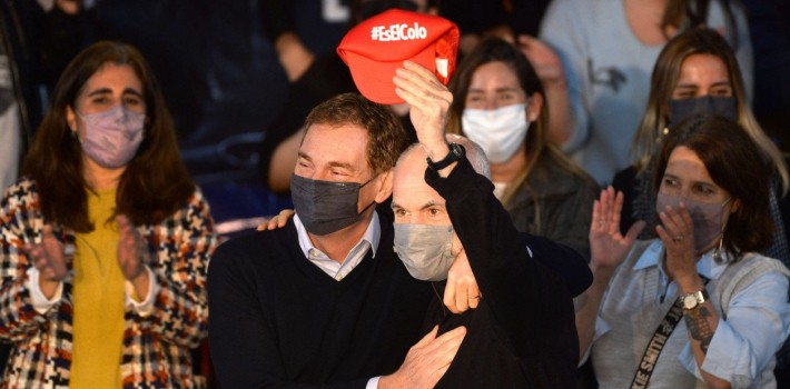 "Hay que terminar con el relato". Santilli cerró su campaña junto a Rodríguez Larreta | Elecciones Legislativas 2021