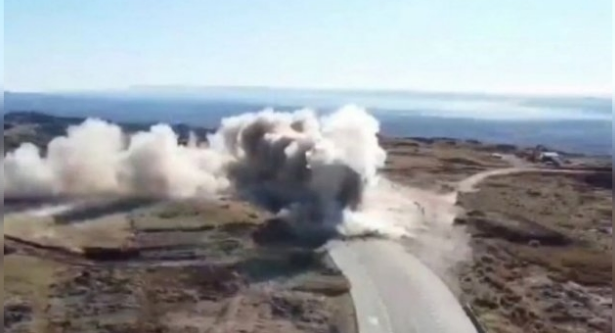 Altas Cumbres: por voladuras, está cerrado el camino | Córdoba