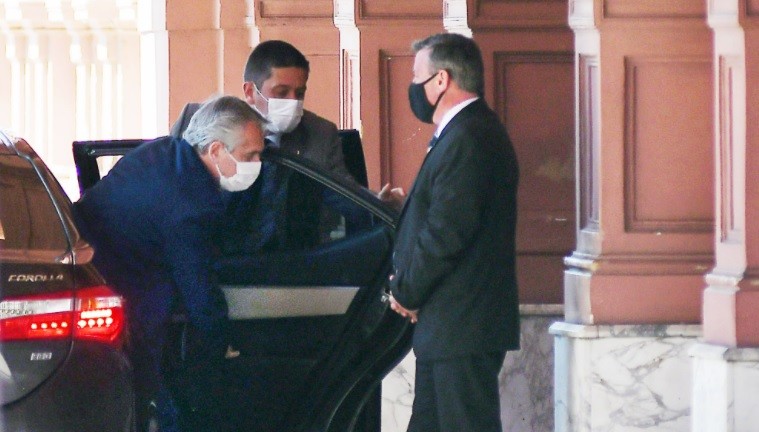 El Presidente llegó a la Casa Rosada: expectativa por anuncio de cambios en el Gabinete | Política y economía