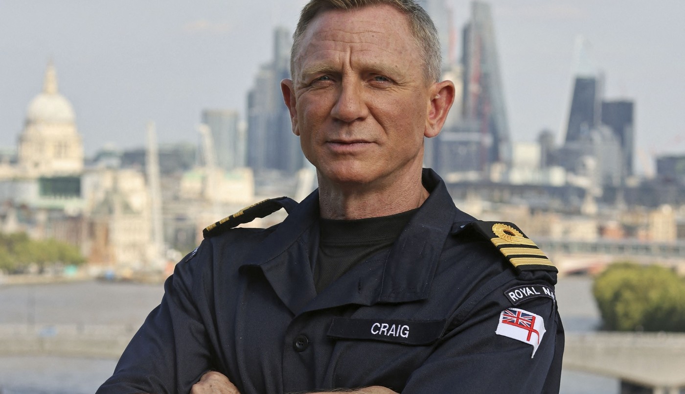 Designaron a Daniel Craig comandante de la Marina Real Británica, igual que James Bond | Espectáculos
