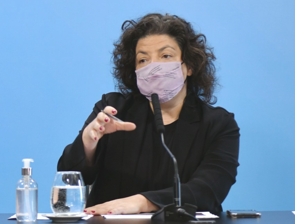 Cómo avanza la recuperación de Vizzotti tras ser operada por apendicitis | Política y economía