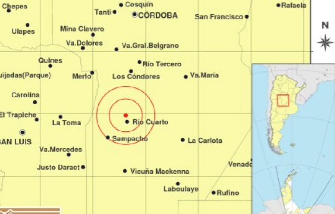 Un sismo de 3,1 grados hizo temblar al centro de Córdoba | Córdoba