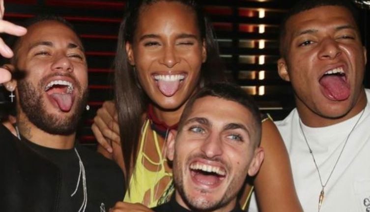 Antes de la caída del PSG, Neymar, Mbappé y Verratti estuvieron de fiesta en el cumpleaños de una modelo | Deportes