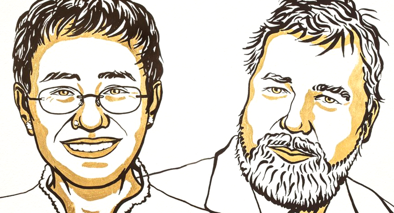 El Premio Nobel de la Paz fue para los periodistas Maria Ressa y Dmitry Muratov | Internacionales