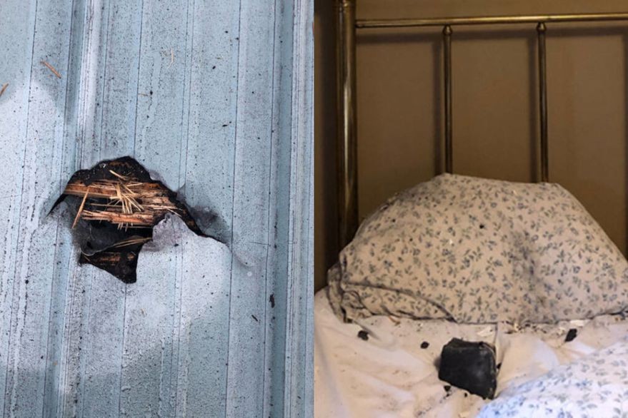 Mujer se salvó de milagro: cayó un metorito en su habitación y quedó a centímetros de su cabeza en la amohada | Internacionales