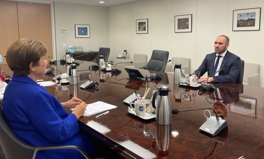 Martín Guzmán se reunió con Kristalina Georgieva y un funcionario clave del Tesoro de Estados Unidos | Economía