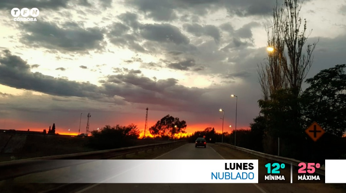 Lunes nublado con tormentas aisladas por la tarde. Cae nieve en el camino de las Altas Cumbres | Córdoba