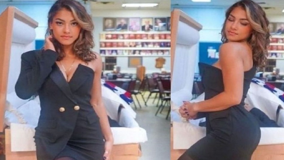 Una joven influencer posó frente al ataúd de su papá, posteó la foto y le cerraron la cuenta de Instagram | Internacionales
