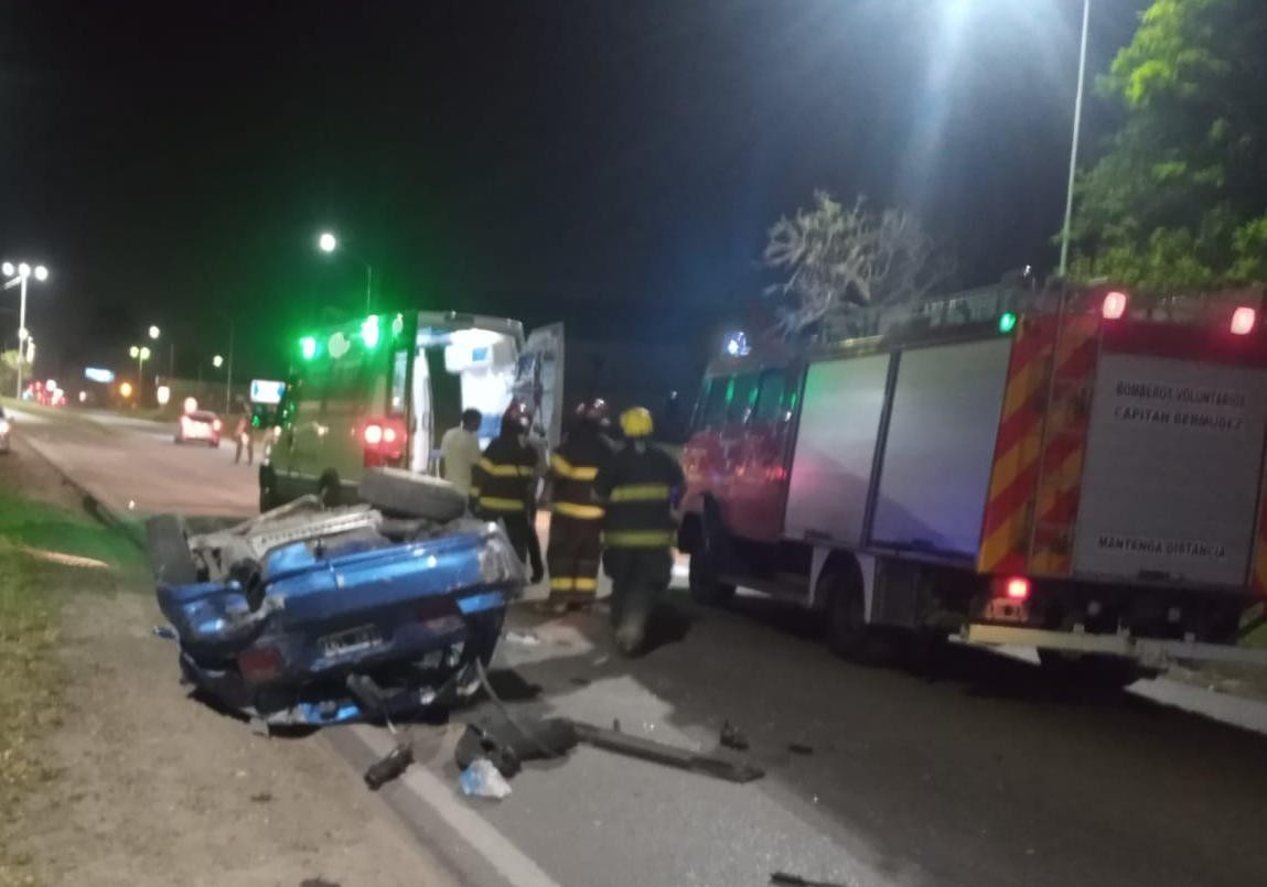 Santa Fe: despistó, volcó y terminó muerto en la banquina | Actualidad
