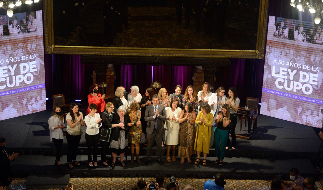 30 años del cupo femenino: la Cámara de Diputados homenajeó a las protagonistas del hito histórico | Política y economía