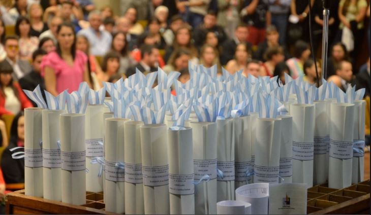 Actos de colación con mayores flexibilizaciones | Córdoba