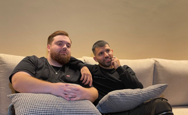 En medio de su impasse, el Kun Agüero se relaja junto a Ibai Llanos | Espectáculos