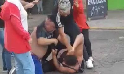 Video: brutal pelea entre padres tras un partido de voley en una escuela de Bahía Blanca | Actualidad