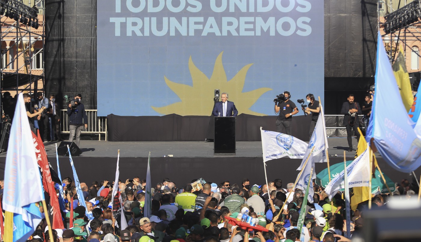 Antes del discurso del Presidente, el PJ emitió un mensaje de unidad y apoyo al Gobierno | Política y economía