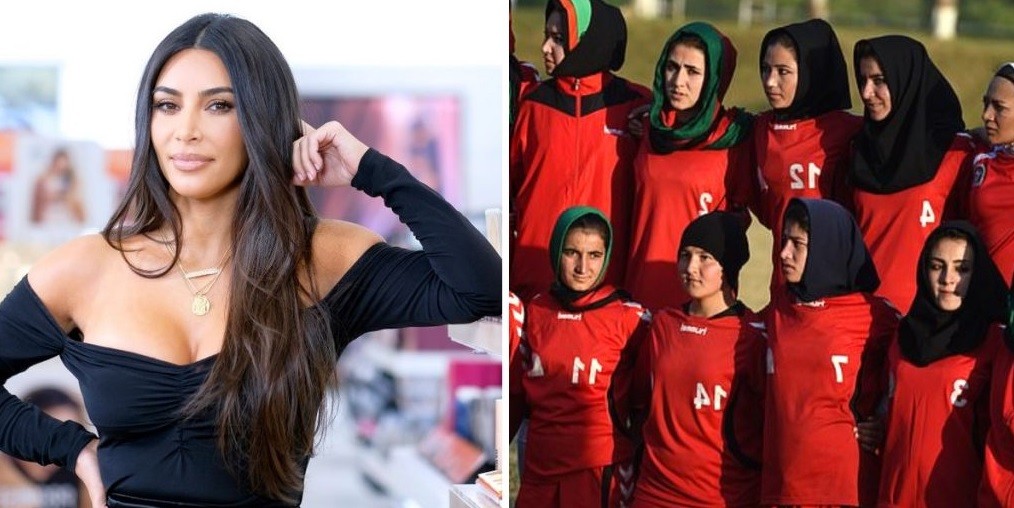 Evacuaron a 35 futbolistas afganas con ayuda de Kim Kardashian | Internacionales