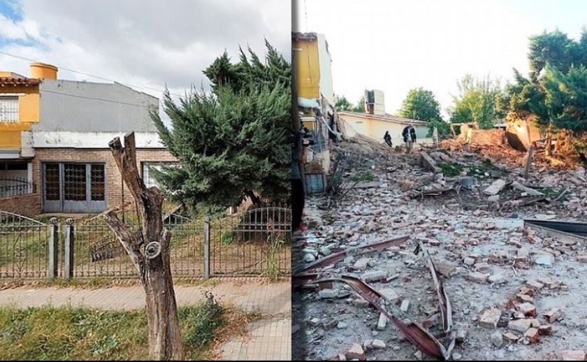 Cómo era y cómo quedó la casa de la explosión en Marqués de Sobremonte | Córdoba