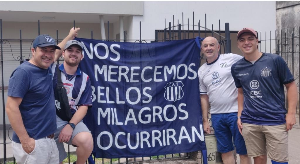 Locura albiazul en la previa de Talleres vs Godoy Cruz | Deportes